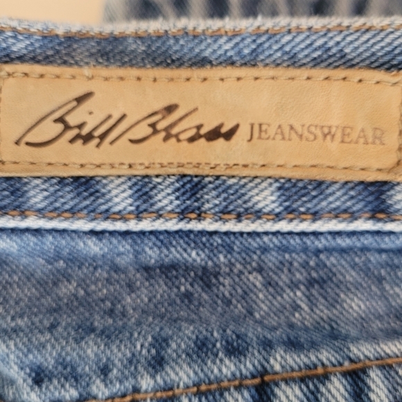 Bill Blass Vintage 90's Super High-Rise Tapered Leg Easy Fit Mom Jeans - Size 8 - Picture 4 of 9